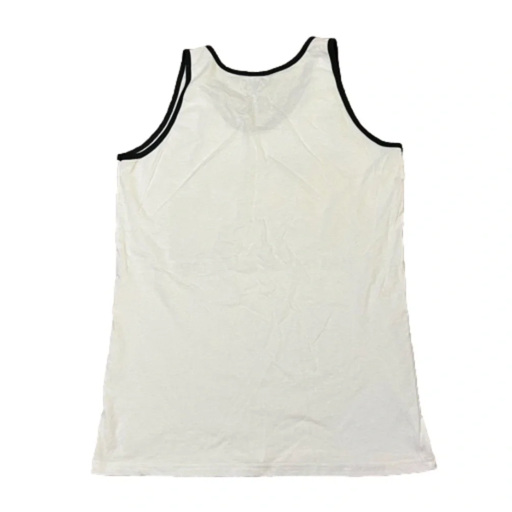 Schitts Creek David I Like The Wine Not The Label White Tank Top Men’s Size M